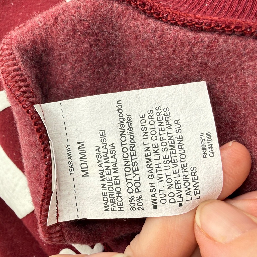 Under Armour Womens Rival Fleece Logo Hoodie Maroon Speckled- Size Medium - Picture 6 of 7